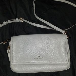 Silver Kate Spade purse